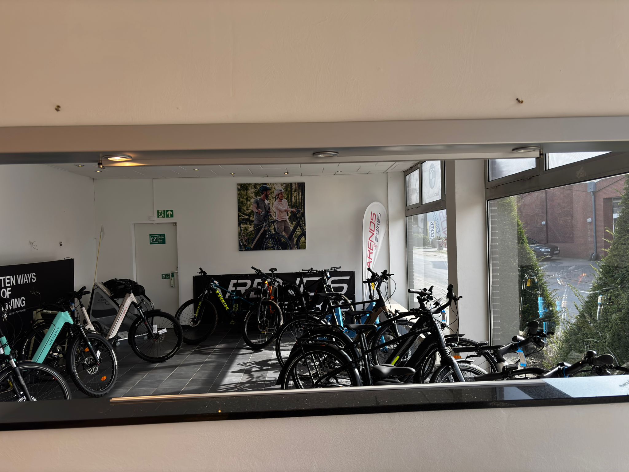 Showroom im hinteren Bereich Nettetal