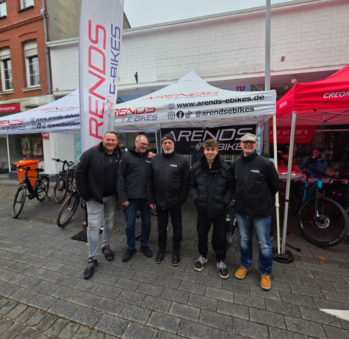 Teamfoto Arends E-Bikes Ochtrup